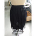 Pure Pleated Yarn Fashion Ladies Skirt